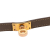 Hermès B Hermès Brown Dark Brown Calf Leather Kelly Double Tour Bracelet France