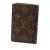 Louis Vuitton B Louis Vuitton Brown Monogram Canvas Fabric Monogram Pocket Organizer France