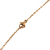 Hermès B Hermès Gold with Black Gold Plated Metal Enamel Pop H Pendant Necklace France