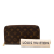 Louis Vuitton B Louis Vuitton Brown Monogram Canvas Fabric Monogram Zippy Organizer Wallet Spain