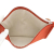 Hermès AB Hermès Orange Red Orange Wool Fabric H Natte Flat Pouch GM France