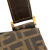 Fendi B Fendi Brown Canvas Fabric Zucca Shoulder Bag Italy