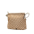 Gucci B Gucci Brown Beige with White Canvas Fabric GG Crossbody Italy