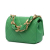 Chanel B Chanel Green Lambskin Leather Leather Small Quilted Lambskin Chain Is More Flap Italy