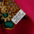 Chanel AB Chanel Red with Multi Silk Fabric Gripoix Buttons Scarf Italy