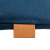 Hermès AB Hermès Blue Canvas Fabric Mini Toile Palmyre Pouch France