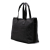 Gucci B Gucci Black Denim Fabric Guccissima Trimmed Tote Italy