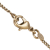 Chanel B Chanel Gold with Pink Gold Plated Metal Enamel Camelia Pendant Necklace Italy