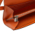 Hermès B Hermès Orange Calf Leather Epsom Kelly Longue Wallet France
