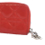 Christian Dior B Dior Red Patent Leather Leather Small Patent Cannage Lady Dior Voyageur Coin Purse Italy