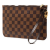 Louis Vuitton AB Louis Vuitton Brown Damier Canvas Fabric Damier Ebene Neverfull Pouch MM Spain