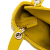 Christian Dior AB Dior Yellow Neon Yellow Lambskin Leather Leather Micro Lambskin Cannage Lady Dior Italy