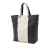 Bottega Veneta AB Bottega Veneta Black Nappa Leather Leather Bicolor Nappa Intrecciato Convertible Tote Italy