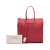 Balenciaga AB Balenciaga Pink Strawberry Calf Leather Papier Ledger Tote Italy