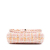 Chanel AB Chanel Orange Peach Tweed Fabric Mini Rectangular Classic Sequin Braided Single Flap France