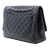 Chanel B Chanel Black Caviar Leather Leather Maxi Classic Caviar Single Flap Italy