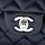 Chanel B Chanel Blue Navy Lambskin Leather Leather Medium Classic Lambskin Double Flap France