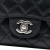 Chanel B Chanel Black Caviar Leather Leather Medium Classic Caviar Double Flap France