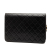 Chanel B Chanel Black Lambskin Leather Leather Medium CC Quilted Lambskin Single Flap France