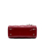Christian Dior B Dior Red Dark Red Patent Leather Leather Mini Patent Cannage Lady Dior France