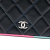 Chanel Black CC Quilted Lambskin Multicolor Border Full Flap Wallet on Chain Italy