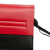 Valentino AB Valentino Red with Black Calf Leather VRing Crossbody Italy