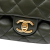 Chanel AB Chanel Green Dark Green Lambskin Leather Leather Small Quilted Lambskin Pillow Crush Flap Italy