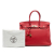 Hermès AB Hermès Red Calf Leather Togo Birkin Retourne 35 France