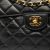 Chanel B Chanel Black Lambskin Leather Leather Jumbo Quilted Lambskin Double Sided Flap France