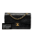 Chanel B Chanel Black Lambskin Leather Leather Small Classic Lambskin Double Flap France