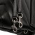 Saint Laurent B Saint Laurent Black Calf Leather Toy Monogram LouLou Crossbody Italy