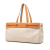 Hermès B Hermès Brown Beige Canvas Fabric Toile Herbag Cabas MM France