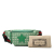 Gucci AB Gucci Green Canvas Fabric Kids GG Star Belt Bag Italy