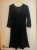 DKNY Black pannel dress