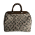 Louis Vuitton Speedy 30 Canvas Sequin Trunk Handbag Brown