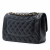 Chanel Classic Double Flap Jumbo Matelassè Caviar Leather Flap Handbag Black