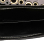Bottega Veneta Black Nappa Intrecciato Grommet Scalloped Edge Long Wallet Italy