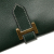 Hermès B Hermès Green Dark Green Calf Leather Box Bearn Wallet France