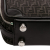 Fendi B Fendi Black Canvas Fabric Mini Zucchino Recycled Jacquard Trolley Satchel Italy
