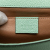 Gucci B Gucci Green Mint Calf Leather Small Zumi Satchel Italy
