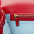 Gucci B Gucci Red Suede Leather Small GG Ring Torchon Crossbody Italy
