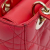 Christian Dior B Dior Red Lambskin Leather Leather Small Lambskin Cannage My ABCDior Lady Dior Italy