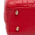 Christian Dior B Dior Red Lambskin Leather Leather Small Lambskin Cannage My ABCDior Lady Dior Italy
