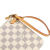 Louis Vuitton B Louis Vuitton White Damier Canvas Canvas Damier Azur Neverfull MM Pouch Spain