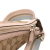 Gucci B Gucci Brown Beige Canvas Fabric GG Web Crossbody Italy