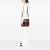 Stella McCartney Red Mini Faux Leather Perforated Logo Crossbody Italy