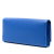 Saint Laurent AB Saint Laurent Blue Calf Leather Grain De Poudre Monogram Cassandre Clutch Italy