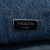 Prada B Prada Blue Denim Denim Fabric Canapa Bijoux Satchel India