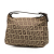 Fendi B Fendi Brown Light Brown Canvas Fabric Zucchino Handbag Italy