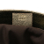 Gucci B Gucci Brown Beige Canvas Fabric GG Metal Bamboo Handbag Italy